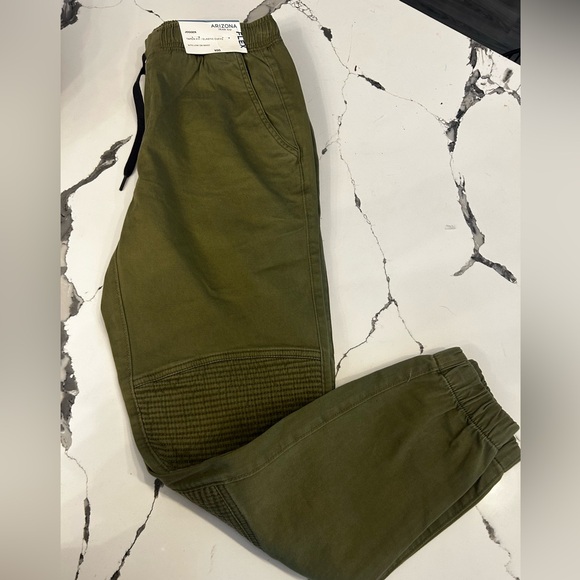 Arizona Jean Company Olive Joggers for Men Small NWT - Picture 1 of 4